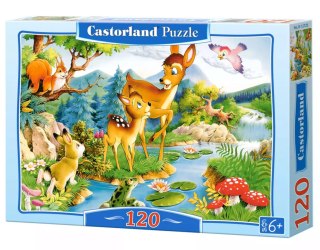 Puzzle 120 elementów. Bambi