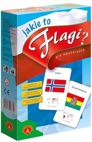 Jakie to flagi? Gra edukacyjna