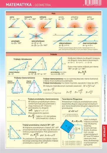 Karta edukacyjna. Matematyka - geometria Karta edukacyjna. Matematyka - geometria