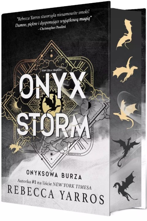 Onyx Storm. Onyksowa burza (barwione brzegi) Onyx Storm. Onyksowa burza (barwione brzegi)