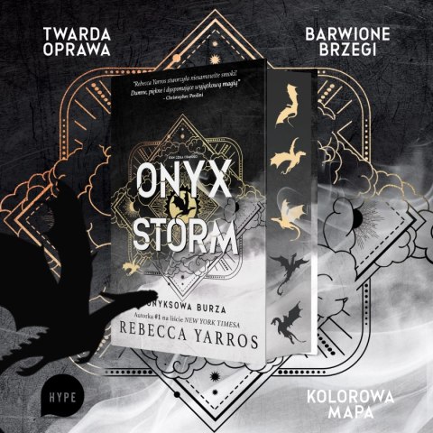 Onyx Storm. Onyksowa burza (barwione brzegi) Onyx Storm. Onyksowa burza (barwione brzegi)