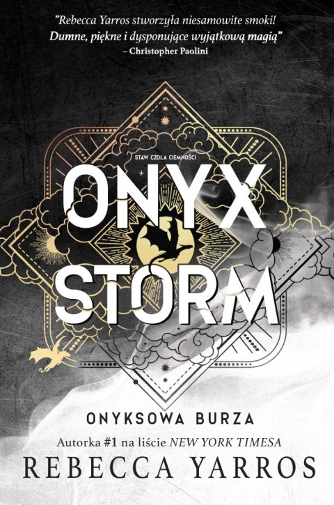 Onyx Storm. Onyksowa burza (barwione brzegi) Onyx Storm. Onyksowa burza (barwione brzegi)