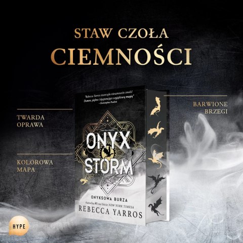 Onyx Storm. Onyksowa burza (barwione brzegi) Onyx Storm. Onyksowa burza (barwione brzegi)