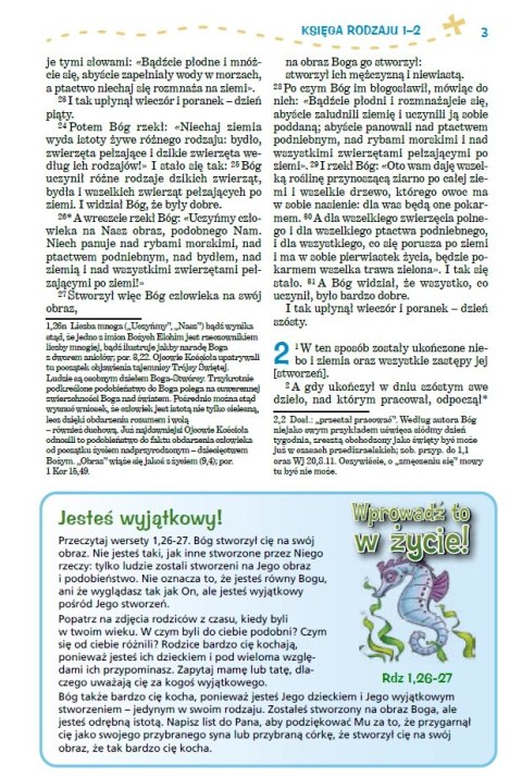 Pismo Święte dla młodych. Biblia tysiąclecia