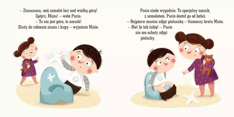Pucio chce siusiu, czyli pożegnanie pieluszki Pucio chce siusiu, czyli pożegnanie pieluszki