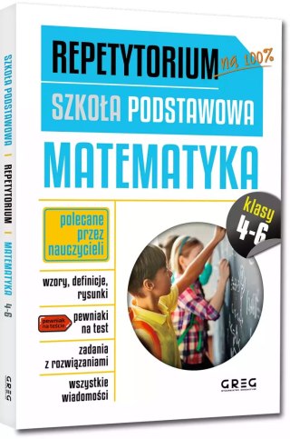 Repetytorium. Szkoła podstawowa. Matematyka, klasy 4-6