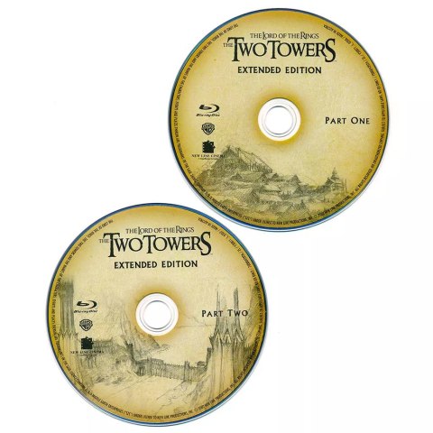 Władca Pierścieni. Dwie wieże (edycja rozszerzona), 2 Blu-ray Władca Pierścieni. Dwie wieże (edycja rozszerzona), 2 Blu-ray