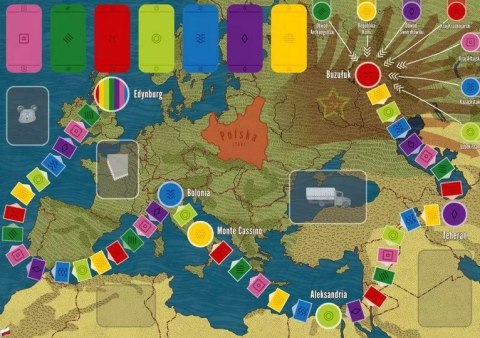 Gra planszowa Miś Wojtek Gra planszowa Miś Wojtek