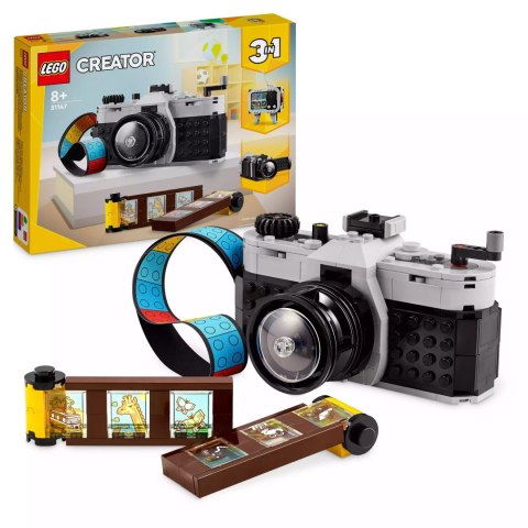 LEGO Creator 3 w 1 Aparat w stylu retro 31147