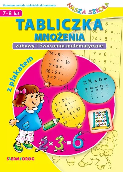 Tabliczka mnożenia - z plakatem Tabliczka mnożenia - z plakatem