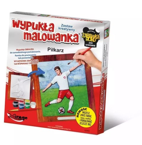 Wypukła malowanka Sport Piłkarz Wypukła malowanka Sport Piłkarz