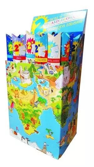 Megakolorowanka 2 - Jestem Polakiem (Mapa Historyczna + Mapa Symboli, Herbów)