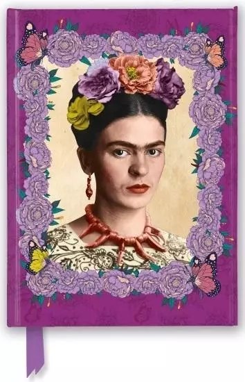 Notatnik A5 linia TW Frida Kahlo Fioletowa Notatnik A5 linia TW Frida Kahlo Fioletowa