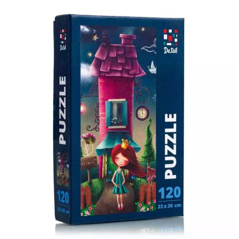 Puzzle 120 elementów. Magiczny dom księżniczki Puzzle 120 elementów. Magiczny dom księżniczki