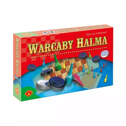 Warcaby/Halma. 18 gier na 2 planszach Warcaby/Halma. 18 gier na 2 planszach