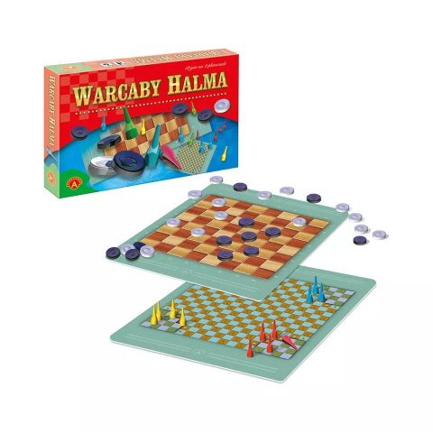 Warcaby/Halma. 18 gier na 2 planszach Warcaby/Halma. 18 gier na 2 planszach