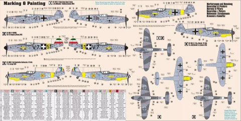 BF-109G-4 Hungarian A.F., C-83, 1:72 BF-109G-4 Hungarian A.F., C-83, 1:72