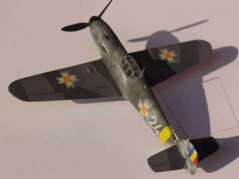 BF-109G-4 Hungarian A.F., C-83, 1:72 BF-109G-4 Hungarian A.F., C-83, 1:72