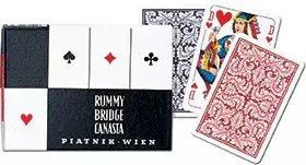 Piatnik, karty, zestaw dwutaliowy, Wiedeńskie Piatnik, karty, zestaw dwutaliowy, Wiedeńskie