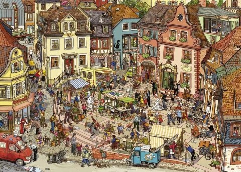 Puzzle 1000 elementów. Szaleństwo na zakupach, Gobel + plakat Puzzle 1000 elementów. Szaleństwo na zakupach, Gobel + plakat
