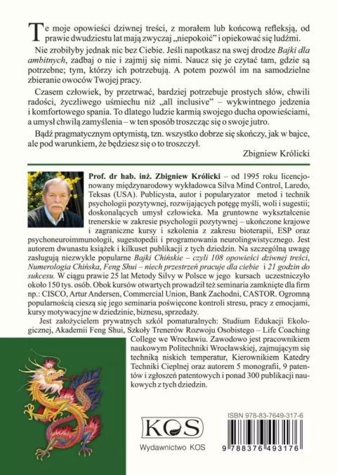 Bajki nie tylko chińskie dla ambitnych Bajki nie tylko chińskie dla ambitnych
