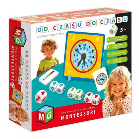Gra Montesorri. Od czasu do czasu - nauka czasu