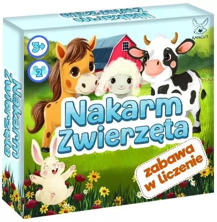 Nakarm zwierzęta. Zabawa w liczenie Nakarm zwierzęta. Zabawa w liczenie
