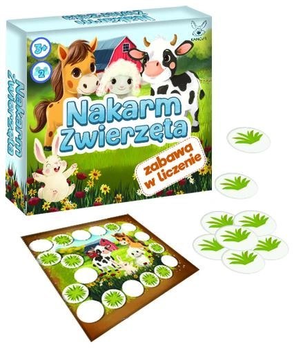 Nakarm zwierzęta. Zabawa w liczenie Nakarm zwierzęta. Zabawa w liczenie