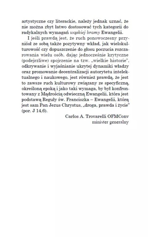 Reguła i życie. Czego dziś uczy św. Franciszek