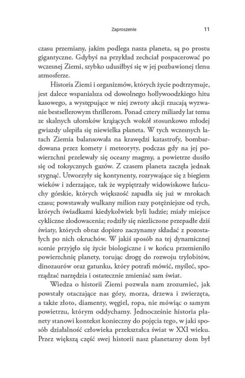 Ziemia. Cztery miliardy lat historii w ośmiu rozdziałach