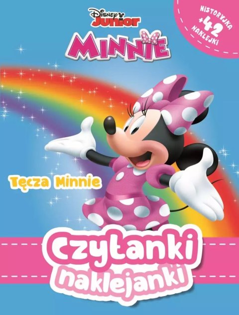 Czytanki naklejanki. Tęcza Minnie Czytanki naklejanki. Tęcza Minnie