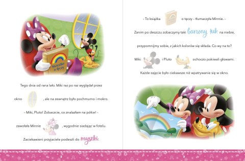 Czytanki naklejanki. Tęcza Minnie Czytanki naklejanki. Tęcza Minnie