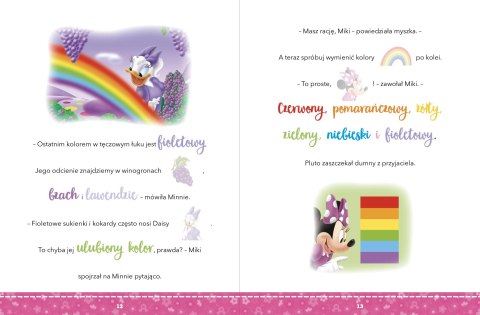 Czytanki naklejanki. Tęcza Minnie Czytanki naklejanki. Tęcza Minnie