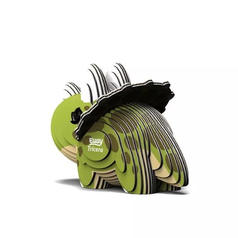 Eko układanka 3D. Dinozaur Tricera Eugy