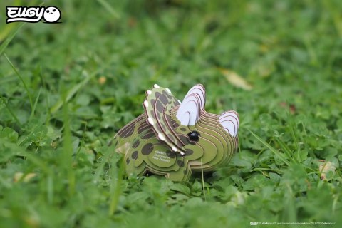 Eko układanka 3D. Dinozaur Tricera Eugy