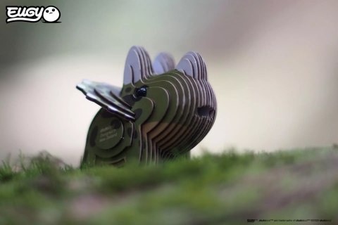 Eko układanka 3D. Dinozaur Tricera Eugy