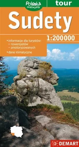Mapa turystyczna. Sudety, 1:200000