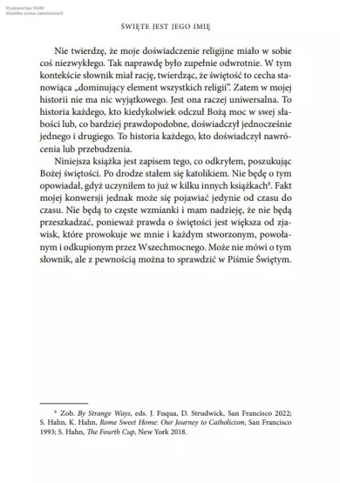 Święte jest Jego imię