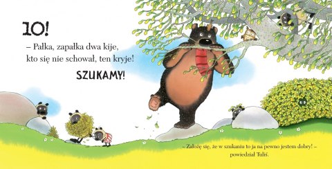 Amberek. Miś Tuliś bawi się w chowanego Amberek. Miś Tuliś bawi się w chowanego
