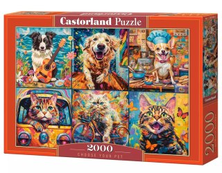 Puzzle 2000 elementów. Wybierz swojego zwierzaka