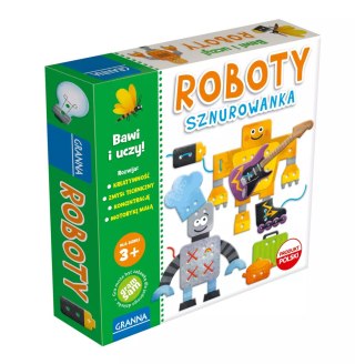 Zestaw kreatywny Roboty sznurowanka Granna