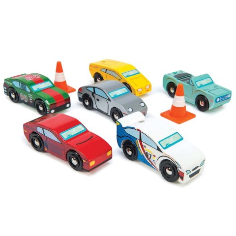 Drewniane samochody sportowe zestaw Montecarlo, zabawka, dzieci Le Toy Van Drewniane samochody sportowe zestaw Montecarlo, zabawka, dzieci Le Toy Van