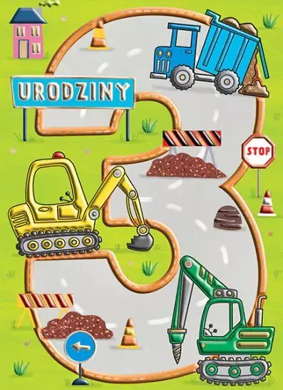 Karnet urodzinowy B6, Budowa Karnet urodzinowy B6, Budowa