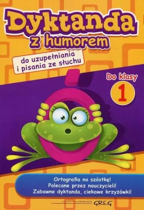 Dyktanda z humorem do klasy 1 Dyktanda z humorem do klasy 1