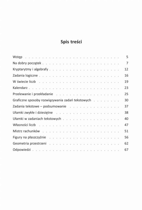 Mała Liga Zadaniowa dla klasy V SP. Matematyka Mała Liga Zadaniowa dla klasy V SP. Matematyka