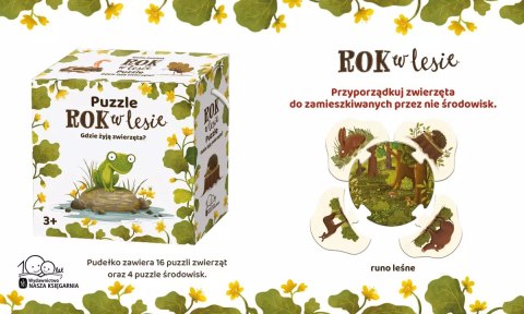 Rok w lesie. Gdzie żyją zwierzęta Rok w lesie. Gdzie żyją zwierzęta