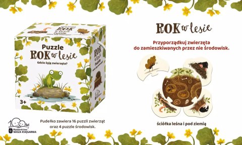 Rok w lesie. Gdzie żyją zwierzęta Rok w lesie. Gdzie żyją zwierzęta