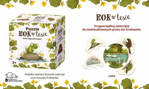 Rok w lesie. Gdzie żyją zwierzęta Rok w lesie. Gdzie żyją zwierzęta
