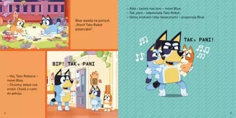 Bluey. Tato-robot. Moja czytanka Bluey. Tato-robot. Moja czytanka