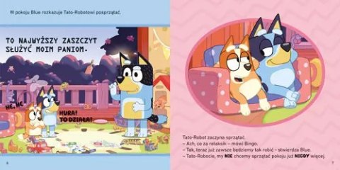 Bluey. Tato-robot. Moja czytanka Bluey. Tato-robot. Moja czytanka
